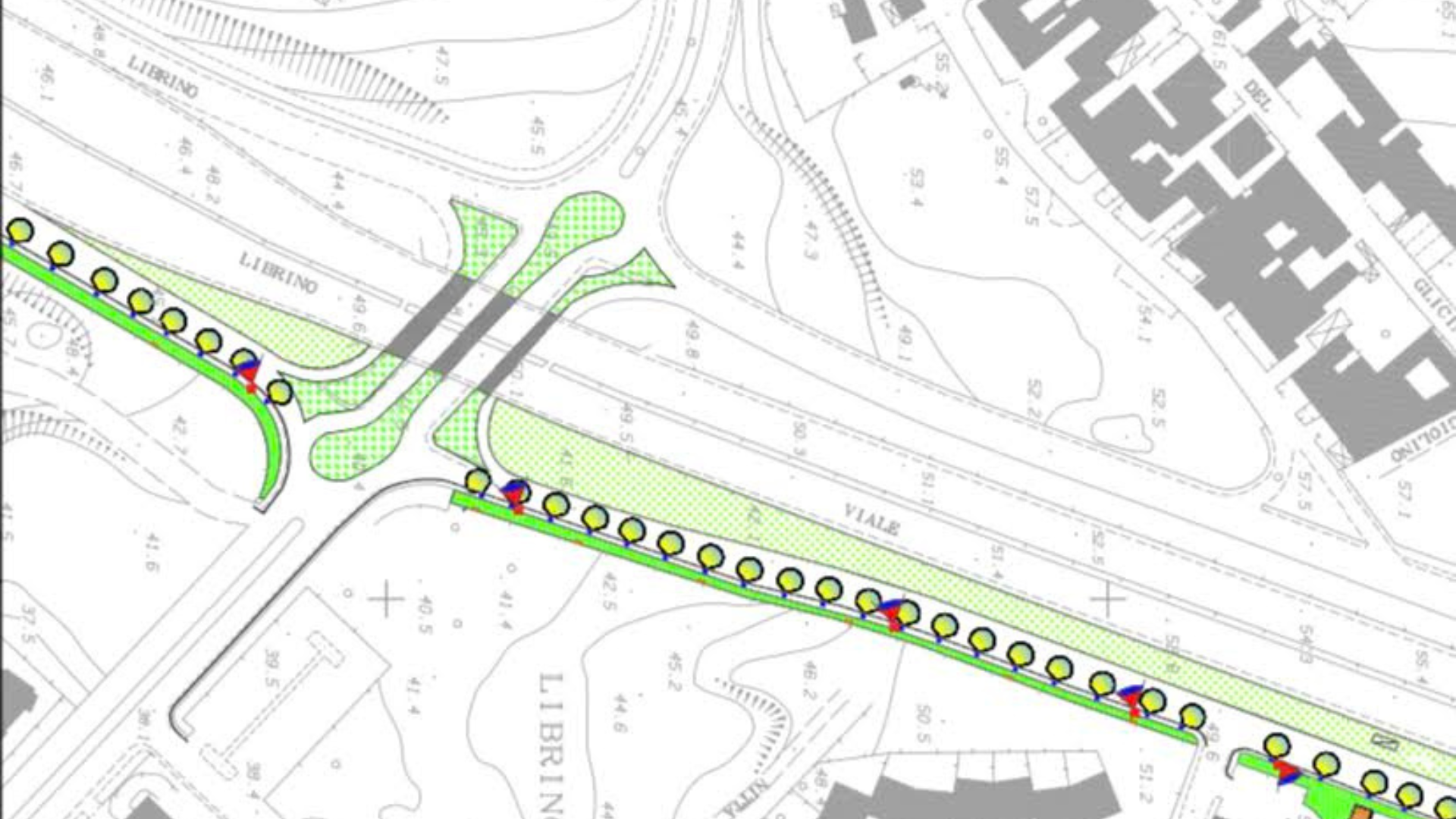 Viale Nitta, approvato progetto da un milione e 600mila euro per riqualificarlo<br>«Obiettivo è dare lustro alle opere monumentali di Antonio Presti»