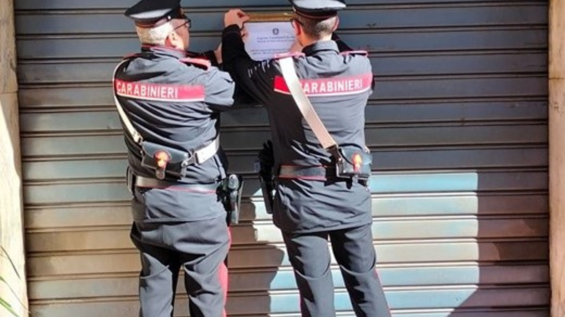 Santa Maria di Licodia, sospesa per sette giorni la gestione di un bar<br>Era frequentato da pregiudicati per mafia, estorsione e spaccio