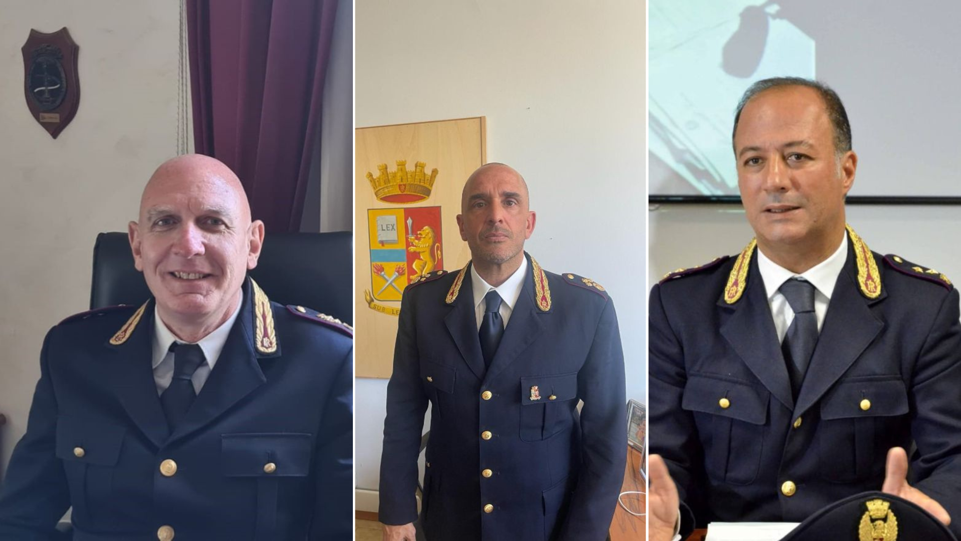 Nuovi incarichi per i dirigenti della polizia di Stato<br>Alla questura di Catania il ritorno di Alessandro Drago