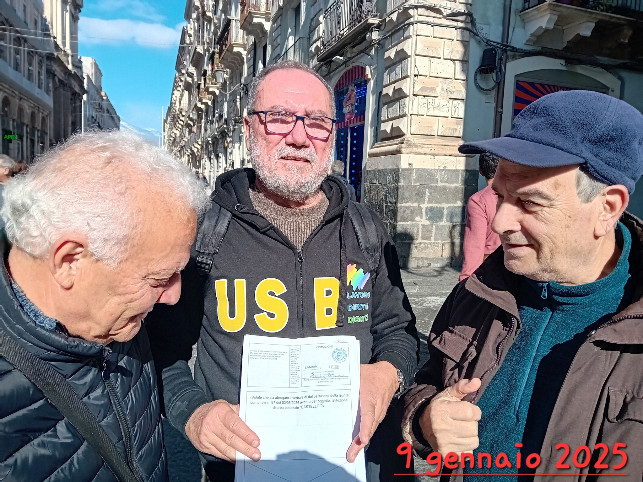 Catania. La nota di Usb per la protesta dei disabili in via Etnea: «Mai più ztl capestro»